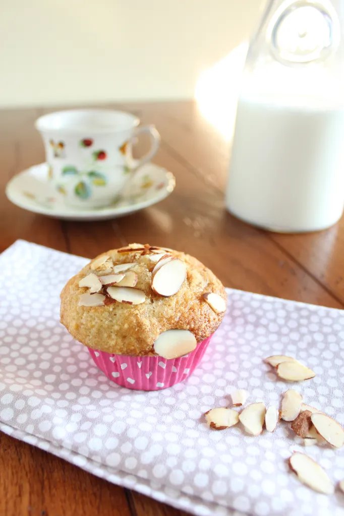 Strawberry Lemon Yogurt Muffins