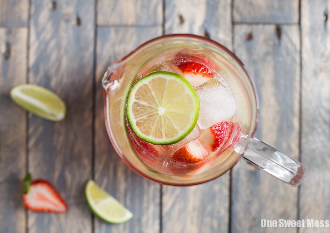 Strawberry-Lime Sangria