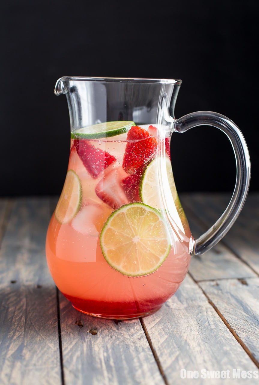 Strawberry-Lime Sangria