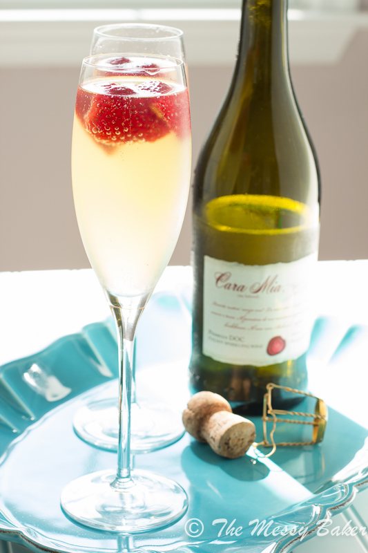 Strawberry Limoncello Sparkler | www.themessybakerblog.com -8565