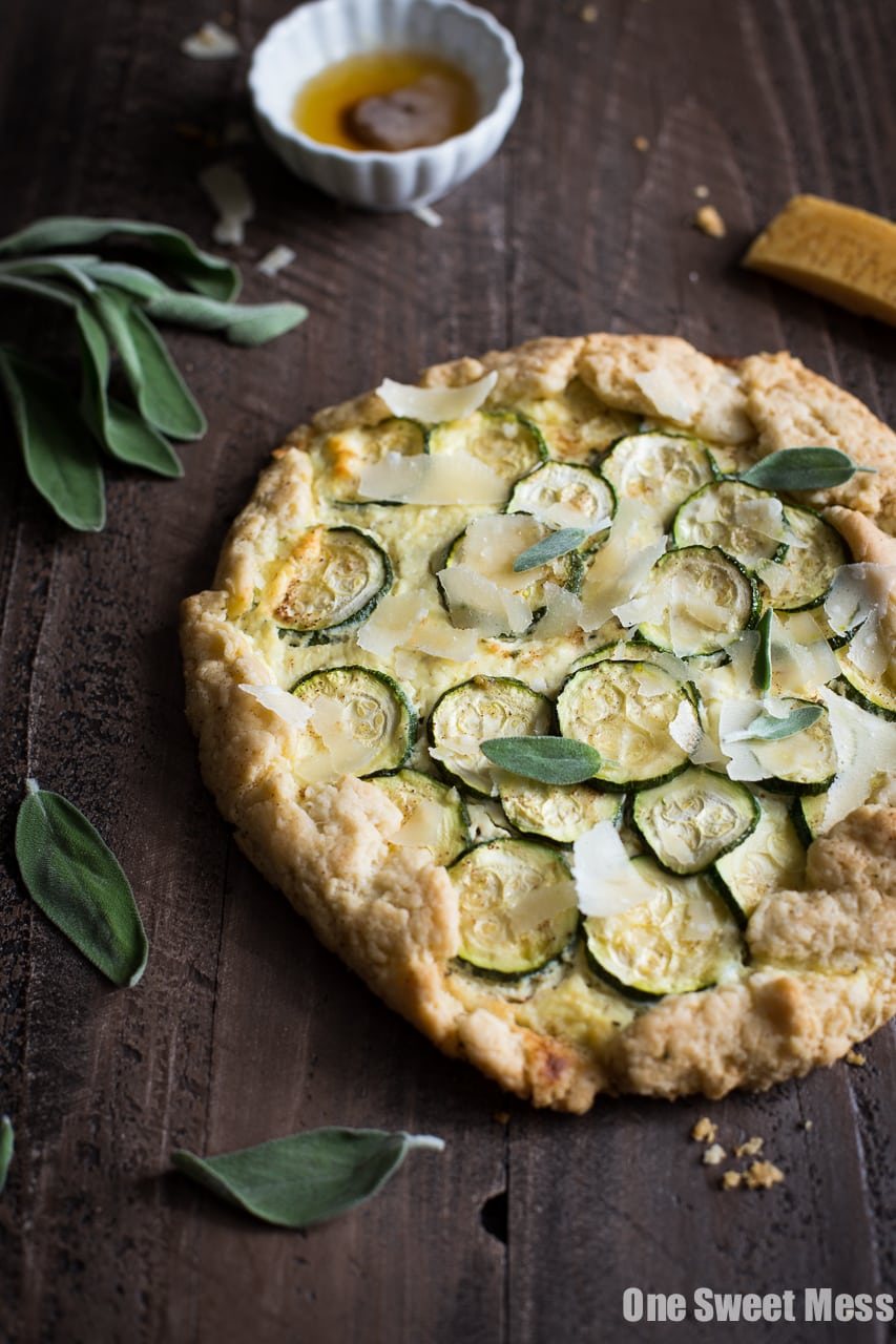Summer Squash & Ricotta Galette with Sage Brown Butter