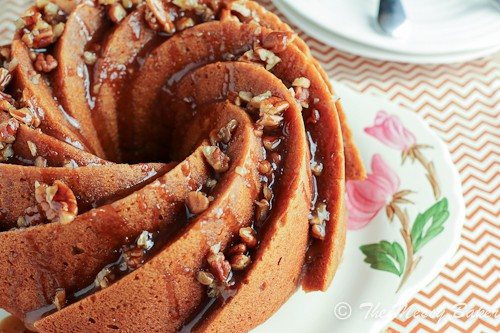 Sweet Potato Bourbon Bundt Cake {www.themessybakerblog.com}-5557