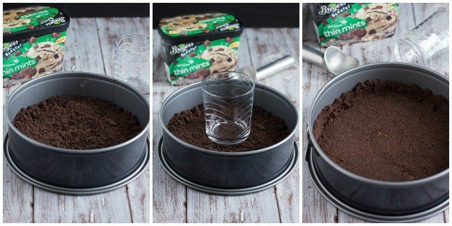Thin Mint Ice Cream Pie from www.themessybakerblog.com
