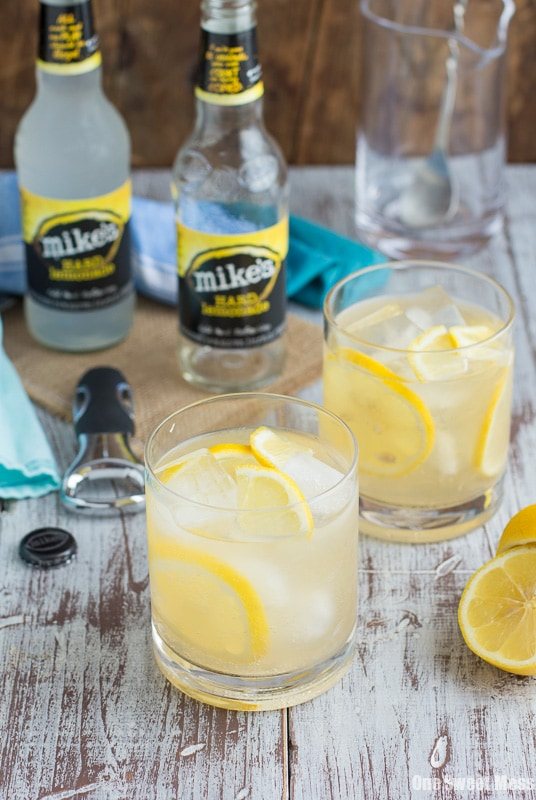 Vanilla Bourbon Lemonade