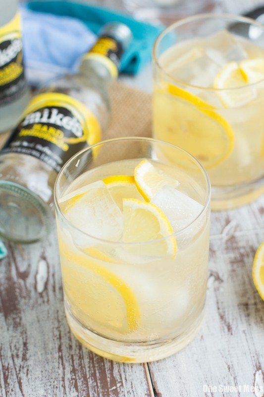 Vanilla Bourbon Lemonade