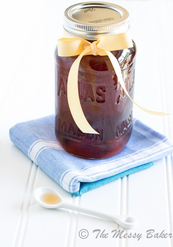 Vanilla Coffee Syrup | www.themessybakerblog.com-7648