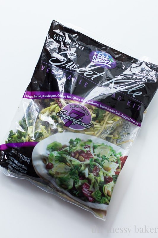 Warm Sweet Kale Salad