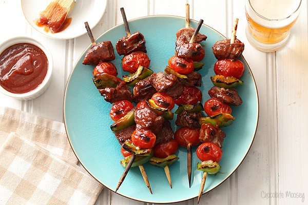 Chipotle Barbecue Lamb Kabobs