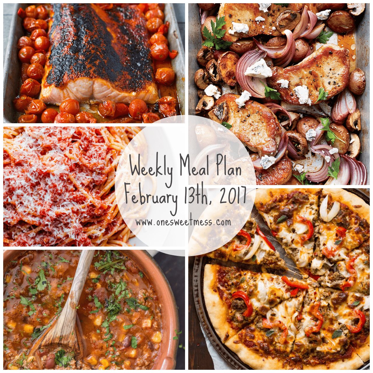 Weekly Meal Plan | February 13th, 2017