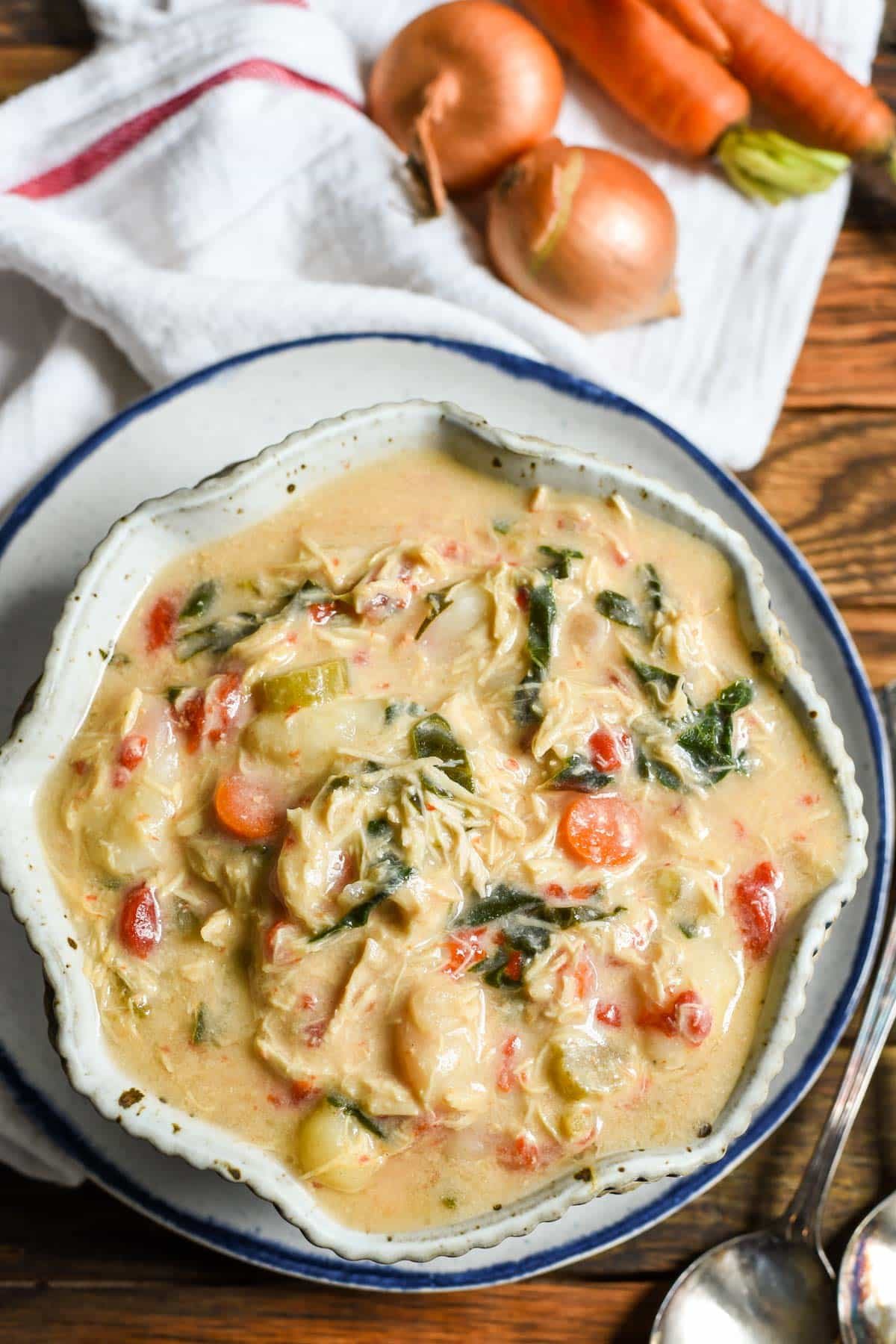 Crockpot Chicken Gnocchi Soup