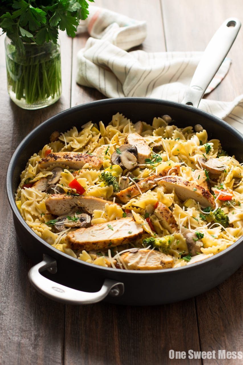 Chicken Alfredo Primavera
