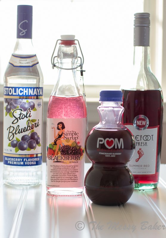 Wicked Blueberry Pomegranate Sangria | www.themessybakerblog.com-8787