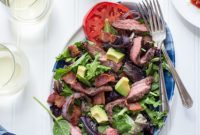 Smoky Steak BLT Salad with Caramelized Onions