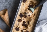 Bourbon Brownie Salted Caramel Swirl Ice Cream