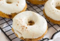 Guilt-Free Pumpkin Cinnamon Chip Donuts