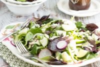 Bright Fennel Radish Salad with Cherry Balsamic