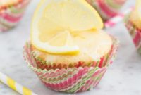 Zesty Lemon Glaze Cupcakes