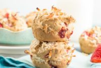 Gluten-Free Tropical Strawberry Coconut Muffins