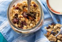 Zesty Cranberry Orange Granola