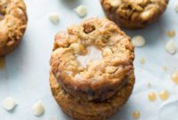 Decadent Gluten-Free White Chocolate Pumpkin Cookie Cups