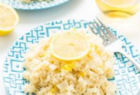 Bright Lemon Risotto for Sunday Dinner