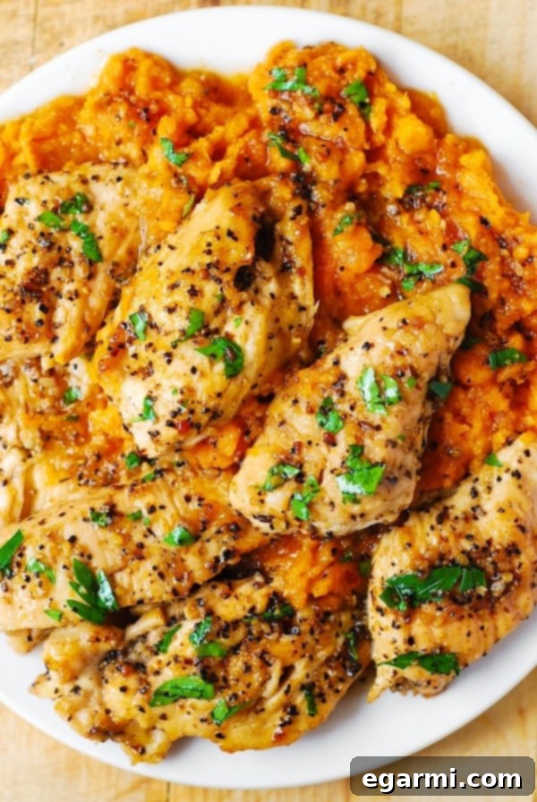 Maple Glazed Chicken with Sweet Potatoes – A Delicious and Easy Weeknight Dinner