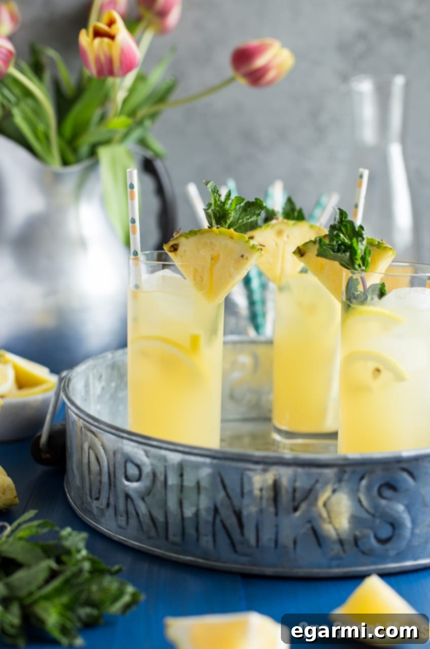 Pineapple Vanilla Bean Martini