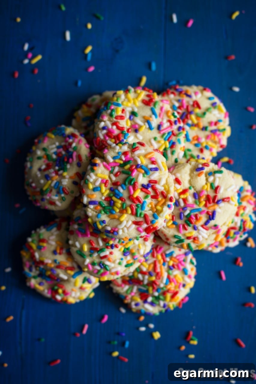 Soft-Baked Funfetti Sugar Cookies
