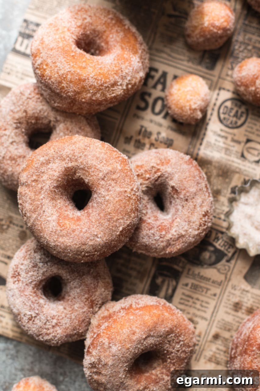 Pumpkin Spice Sugared Donuts