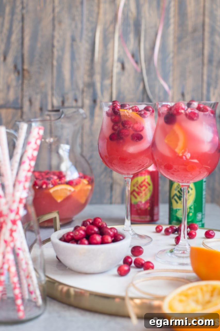 Cranberry Orange Sangria