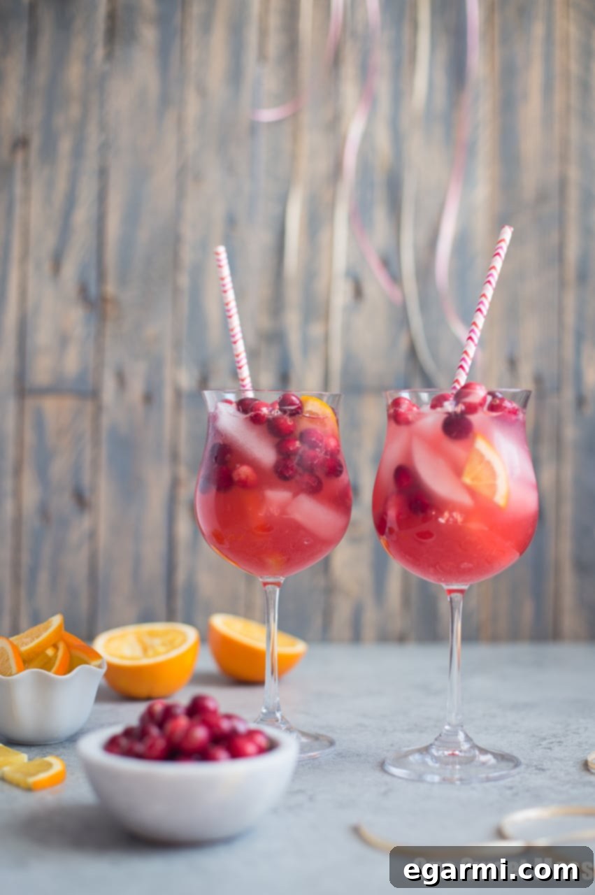 Cranberry Orange Sangria