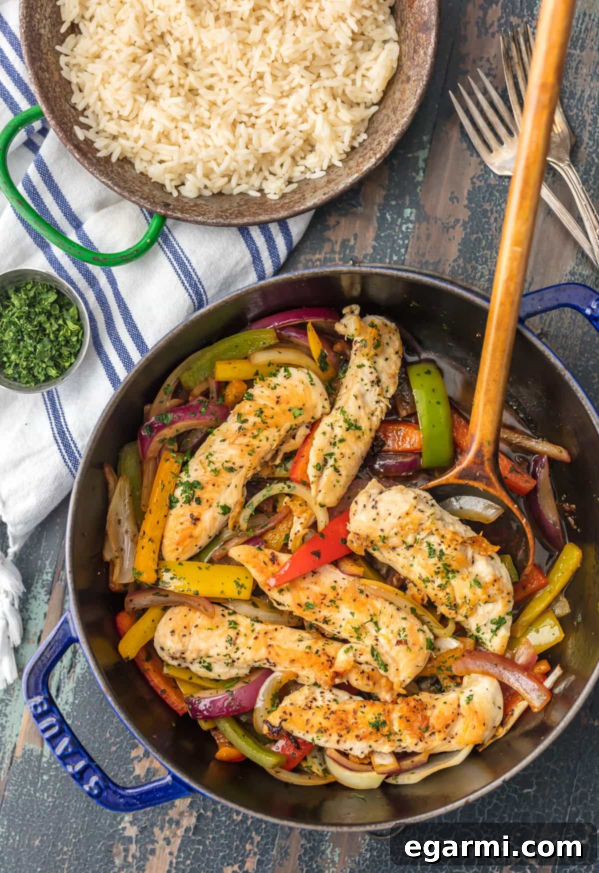 Vibrant Cilantro Chicken Stir Fry with Fresh Vegetables