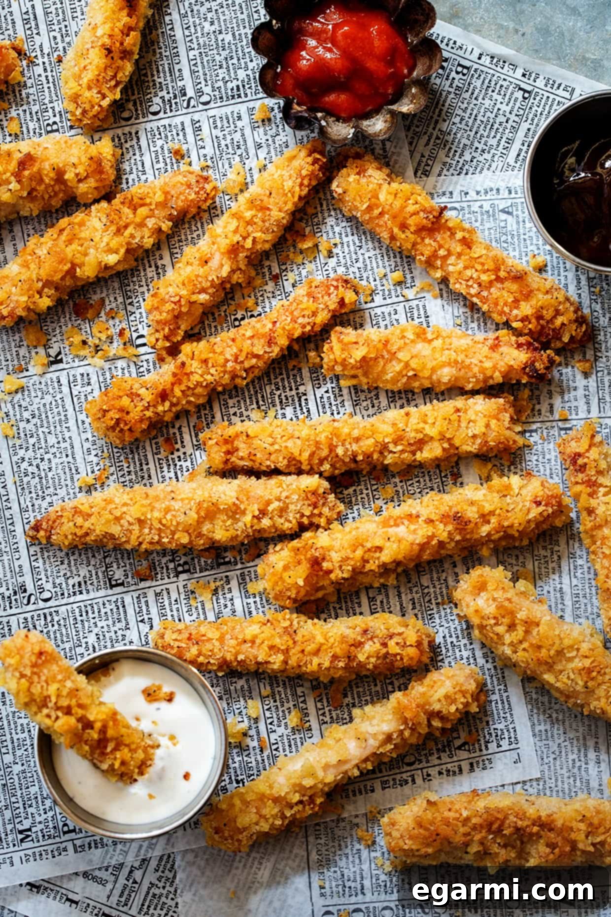Crispy Homemade Chicken Fries, Perfect for Family Dinner