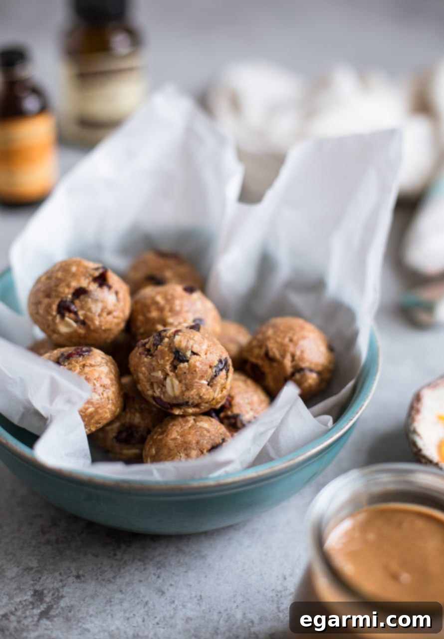 Easy Cranberry Orange Energy Bites Recipe