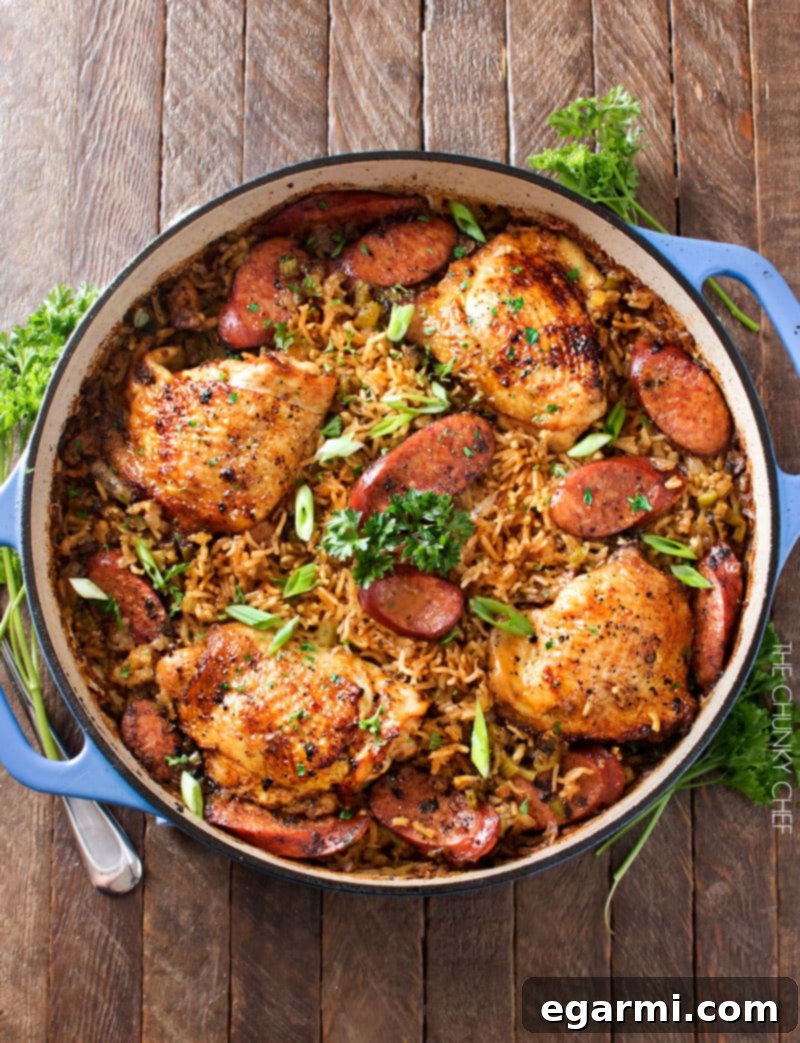 One Pot Chicken and Dirty Rice – A Soulful Weeknight Delight