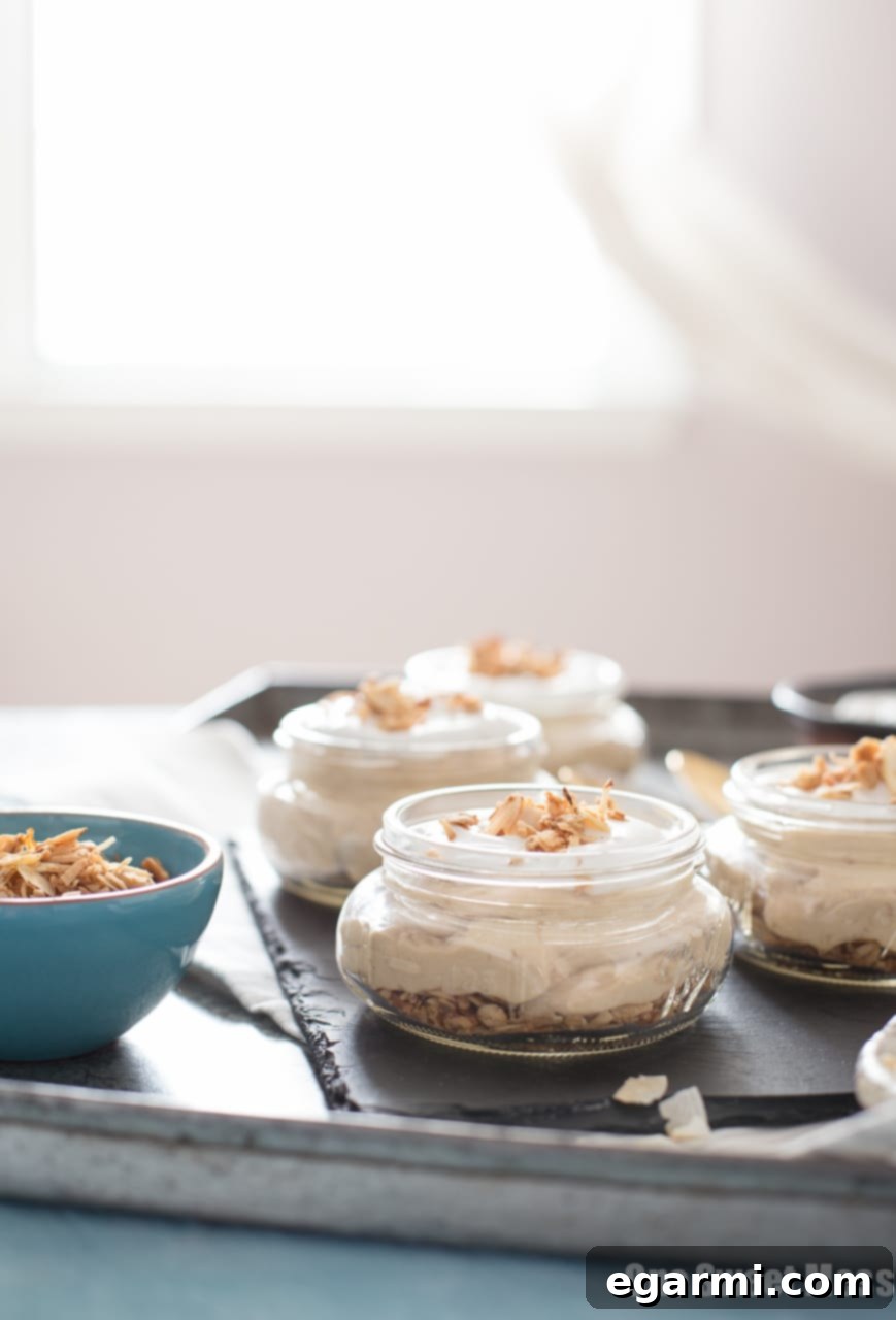 Individual Coconut Cream Pies {Vegan + Gluten-Free}