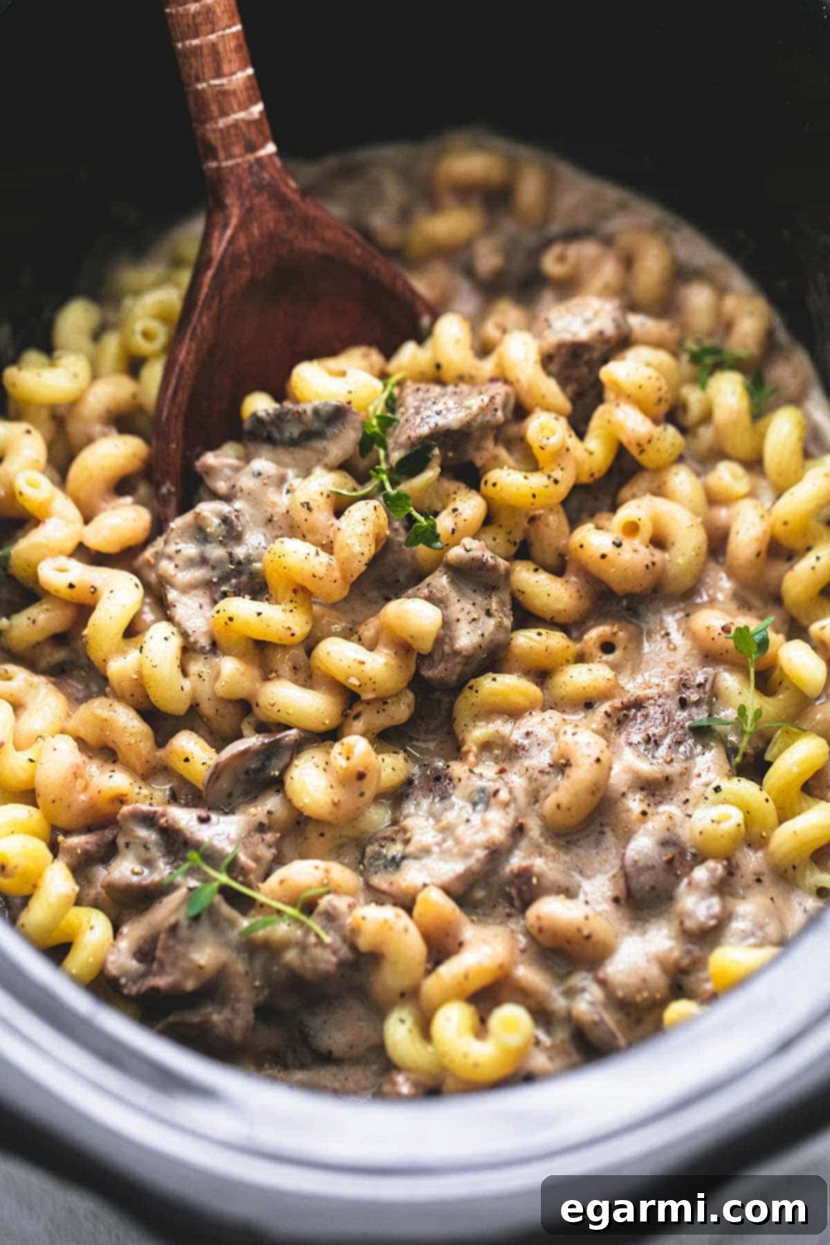 Slow Cooker Beef Stroganoff - A Hearty Weeknight Meal