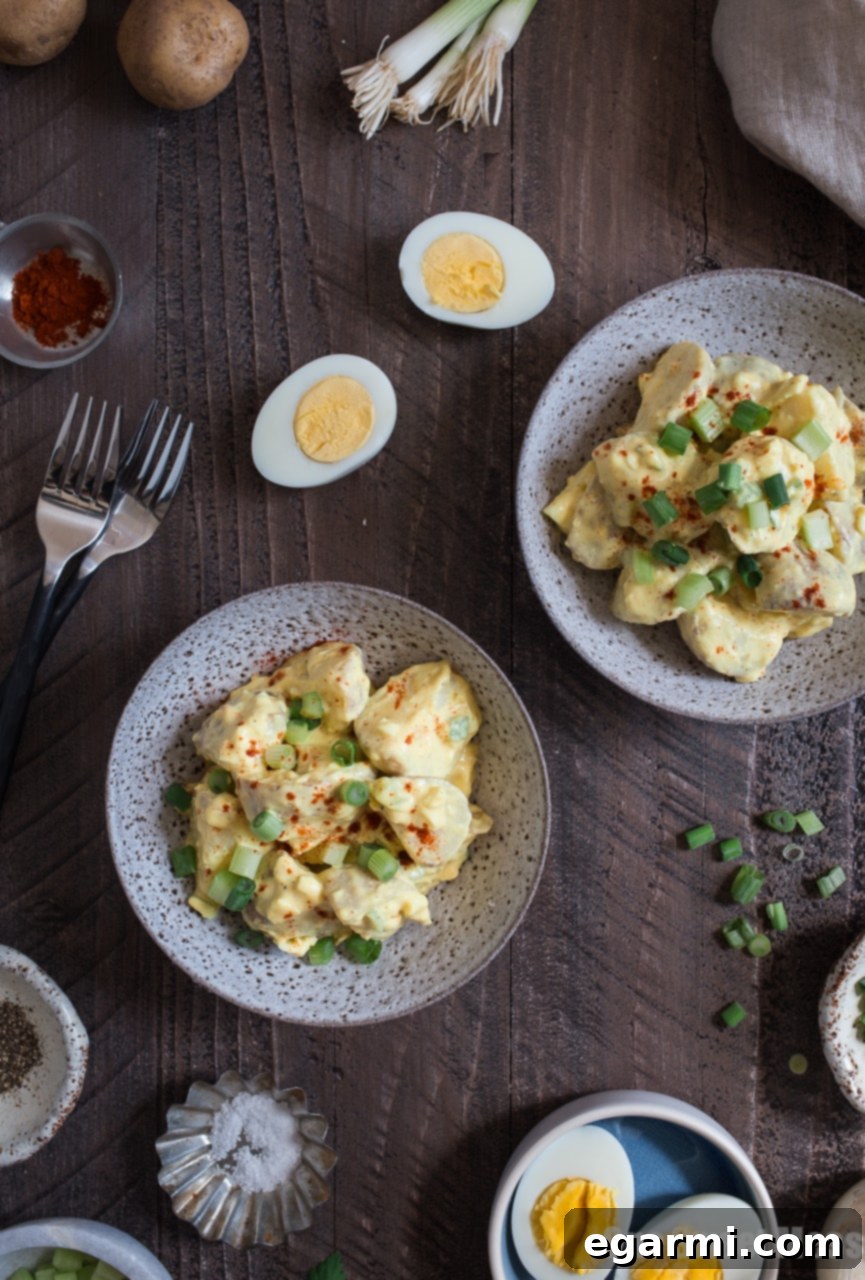 Deviled Egg Potato Salad