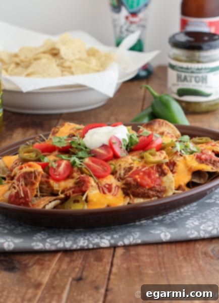 Ultimate Loaded Nachos with Homemade Chili for Game Day