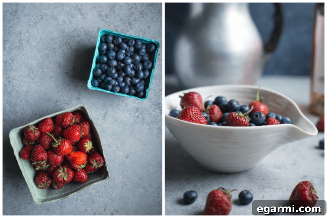 No-Bake Lemon Cheesecake with Rosé Glazed Berries