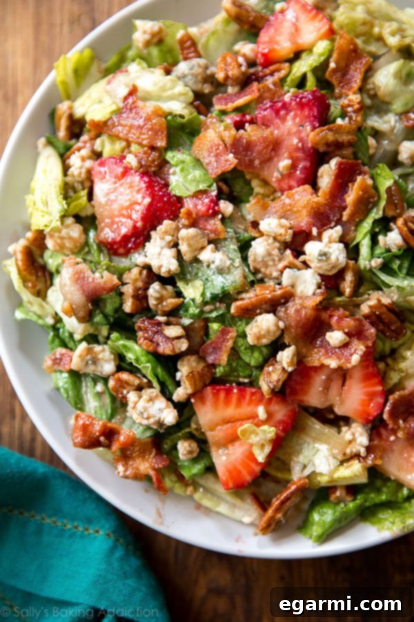 Refreshing Strawberry Bacon Salad Recipe for a Light Dinner