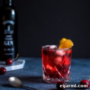 Cherry Negroni Cocktail - Recipe Thumbnail