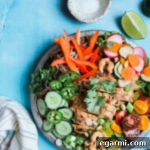 Bahn Mi Chicken Salad with Pineapple Soy Glaze 8 Pineapple Soy Glazed Chicken Bahn Mi Salad with Peanut Dressing