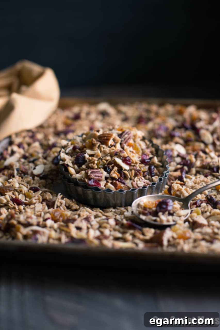 Gluten-Free Vegan Chai Spiced Granola 5 Chai Spiced Granola