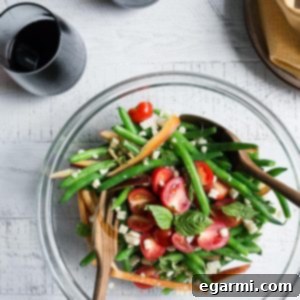 Grilled Corn, Red Pepper and Green Bean Salad {Gluten-Free + Vegan}