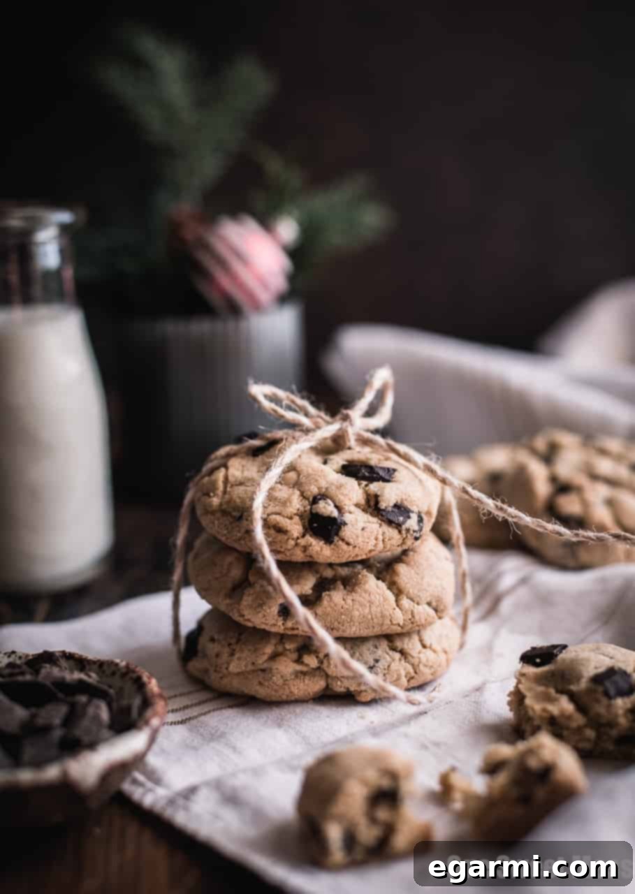 Gluten-Free Brown Butter & Toasted Almond Chocolate Chunk Cookies