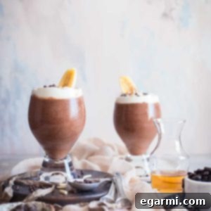 Dirty Banana Cocktail: This frozen cocktail is a creamy blend of chocolate, bananas, and espresso.