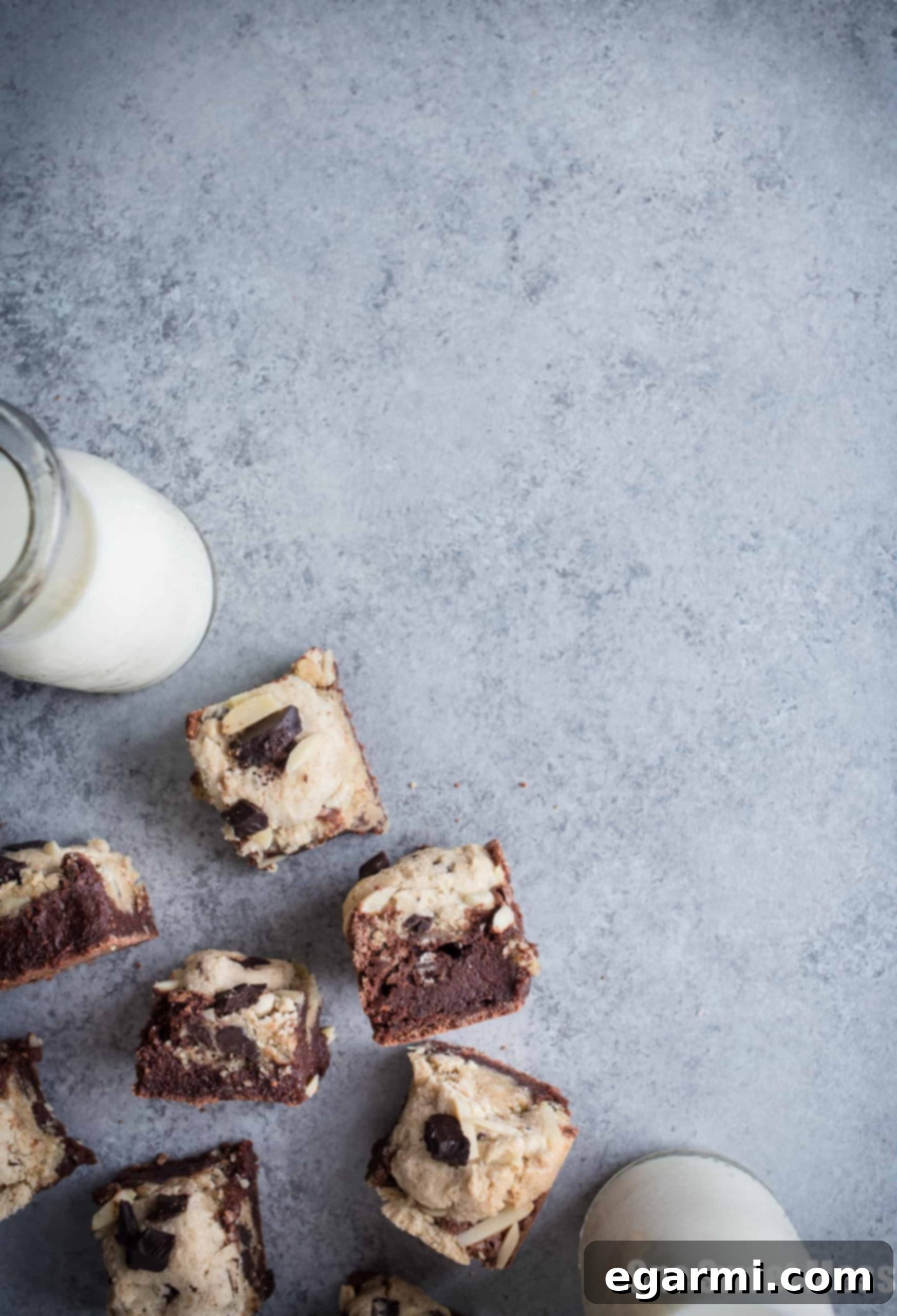 Gluten-Free Cookie Brownie Batter Ready for Baking