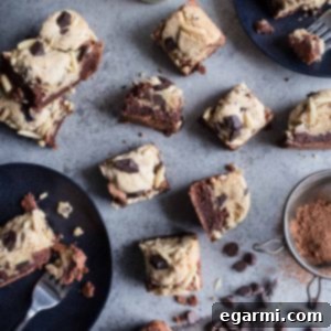 Gluten-Free Chocolate Chip Cookie Brownies Recipe Image