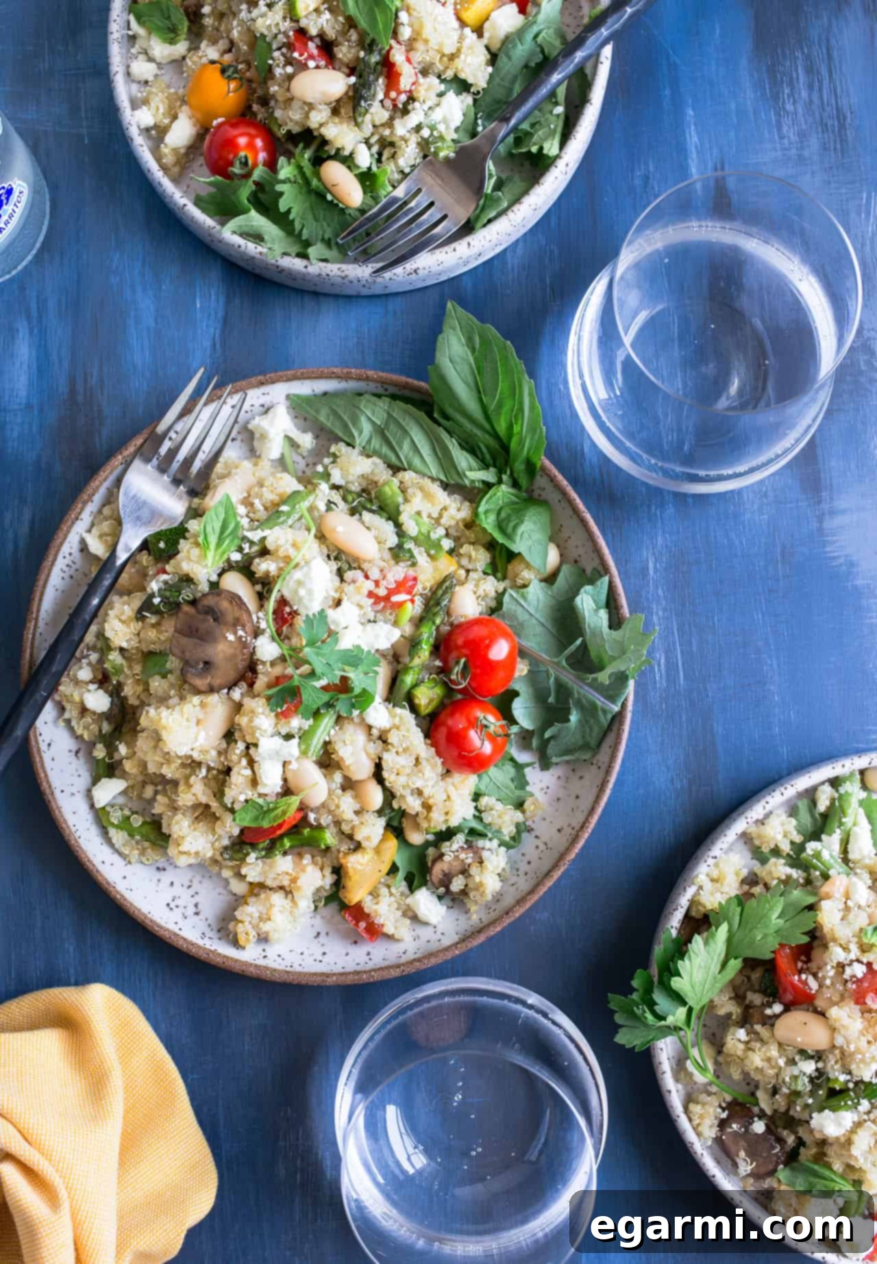 Healthy Meal Prep: Grilled Vegetable Quinoa Salad